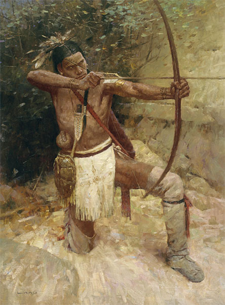 "Woodland Warrior" Z. S. Liang Giclee Canvas